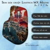 Skin dán chuột Logitech MX Master 2, 2s, 3, 3s mẫu Áo Giáp Samurai lsm001 Skin dán chuột Logitech MX Master 2, 2s, 3, 3s mẫu Áo Giáp Samurai lsm001