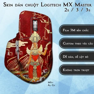 Skin dán chuột Logitech MX Master 2, 2s, 3, 3s mẫu Âu Cơ