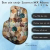 Skin dán chuột Logitech MX Master 2, 2s, 3, 3s mẫu đá vàng xanh xếp lẫn