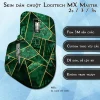 Skin dán chuột Logitech MX Master 2, 2s, 3, 3s mẫu đá xanh xếp chéo Skin dán chuột Logitech MX Master 2, 2s, 3, 3s mẫu đá xanh xếp chéo