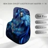 Skin dán chuột Logitech MX Master 2, 2s, 3, 3s mẫu cáo xanh Skin dán chuột Logitech MX Master 2, 2s, 3, 3s mẫu cáo xanh
