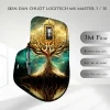 Skin dán chuột Logitech MX Master 2, 2s, 3, 3s mẫu cây Yggdrasil