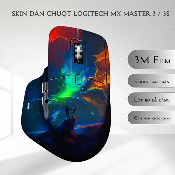 Skin dán chuột Logitech MX Master 2, 2s, 3, 3s mẫu graffiti grf006