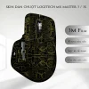Skin dán chuột Logitech MX Master 2, 2s, 3, 3s mẫu mạch điện vàng nền đen Skin dán chuột Logitech MX Master 2, 2s, 3, 3s mẫu mạch điện vàng nền đen