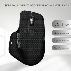 Skin dán chuột Logitech MX Master 2, 2s, 3, 3s mẫu vân tổ ong
