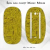 Skin dán chuột Magic Mouse mẫu mạch điện vàng Skin dán chuột Magic Mouse mẫu mạch điện vàng