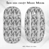 Skin dán chuột Magic Mouse mẫu Nordic xám trắng Skin dán chuột Magic Mouse mẫu Nordic xám trắng
