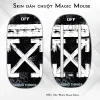 Skin dán chuột Magic Mouse mẫu Off White Black Dope Skin dán chuột Magic Mouse mẫu Off White Black Dope