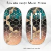 Skin dán chuột Magic Mouse mẫu Ombre cubes xanh hồng Skin dán chuột Magic Mouse mẫu Ombre cubes xanh hồng
