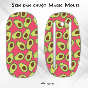 Skin dán chuột Magic Mouse mẫu Quả bơ