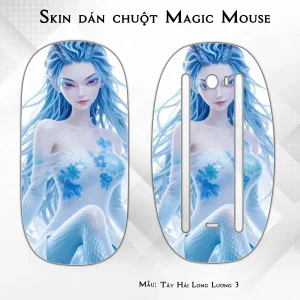 Skin dán chuột Magic Mouse mẫu Tây Hải Long Lương 3
