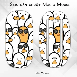 Skin dán chuột Magic Mouse mẫu Vịt duck