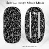 Skin dán chuột Magic Mouse mẫu X-cross trắng đen Skin dán chuột Magic Mouse mẫu X-cross trắng đen