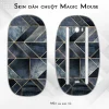 Skin dán chuột Magic Mouse mẫu đa giác tối Skin dán chuột Magic Mouse mẫu đa giác tối