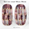 Skin dán chuột Magic Mouse mẫu đá xếp tổ ong Skin dán chuột Magic Mouse mẫu đá xếp tổ ong