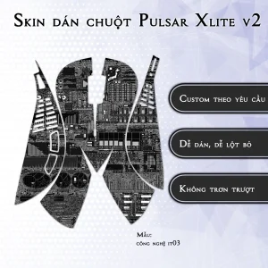 Skin dán chuột Pulsar Xlite Wireless v2 mẫu công nghệ it03