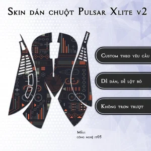 Skin dán chuột Pulsar Xlite Wireless v2 mẫu công nghệ it05