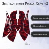 Skin dán chuột Pulsar Xlite Wireless v2 mẫu da rắn đỏ Skin dán chuột Pulsar Xlite Wireless v2 mẫu da rắn đỏ