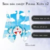 Skin dán chuột Pulsar Xlite Wireless v2 mẫu Doremon Dor002 Skin dán chuột Pulsar Xlite Wireless v2 mẫu Doremon Dor002
