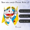 Skin dán chuột Pulsar Xlite Wireless v2 mẫu Doremon Dor005