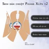 Skin dán chuột Pulsar Xlite Wireless v2 mẫu Doremon Dor007