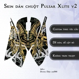 Skin dán chuột Pulsar Xlite Wireless v2 mẫu Dương Diện lsm066