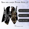 Skin dán chuột Pulsar Xlite Wireless v2 mẫu Hỏa Xà Kundalini lsm021 Skin dán chuột Pulsar Xlite Wireless v2 mẫu Hỏa Xà Kundalini lsm021