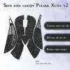 Skin dán chuột Pulsar Xlite Wireless v2 mẫu mạch điện trắng đen Skin dán chuột Pulsar Xlite Wireless v2 mẫu mạch điện trắng đen