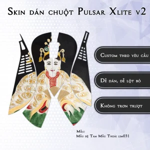Skin dán chuột Pulsar Xlite Wireless v2 mẫu Mẫu đệ Tam Mẫu Thoải lsm031