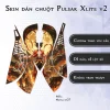 Skin dán chuột Pulsar Xlite Wireless v2 mẫu Natra nt27