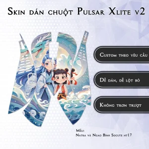 Skin dán chuột Pulsar Xlite Wireless v2 mẫu Natra và Ngao Bính Socute nt17