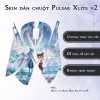 Skin dán chuột Pulsar Xlite Wireless v2 mẫu Natra và Ngao Bính Socute nt19 Skin dán chuột Pulsar Xlite Wireless v2 mẫu Natra và Ngao Bính Socute nt19