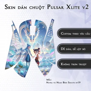 Skin dán chuột Pulsar Xlite Wireless v2 mẫu Natra và Ngao Bính Socute nt19