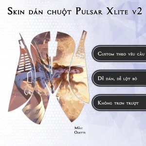 Skin dán chuột Pulsar Xlite Wireless v2 mẫu Odette