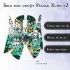 Skin dán chuột Pulsar Xlite Wireless v2 mẫu radiation waste Skin dán chuột Pulsar Xlite Wireless v2 mẫu radiation waste