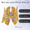 Skin dán chuột Pulsar Xlite Wireless v2 mẫu Rồng Dragon dra037 Skin dán chuột Pulsar Xlite Wireless v2 mẫu Rồng Dragon dra037