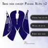 Skin dán chuột Pulsar Xlite Wireless v2 mẫu X-cross xanh dương Skin dán chuột Pulsar Xlite Wireless v2 mẫu X-cross xanh dương