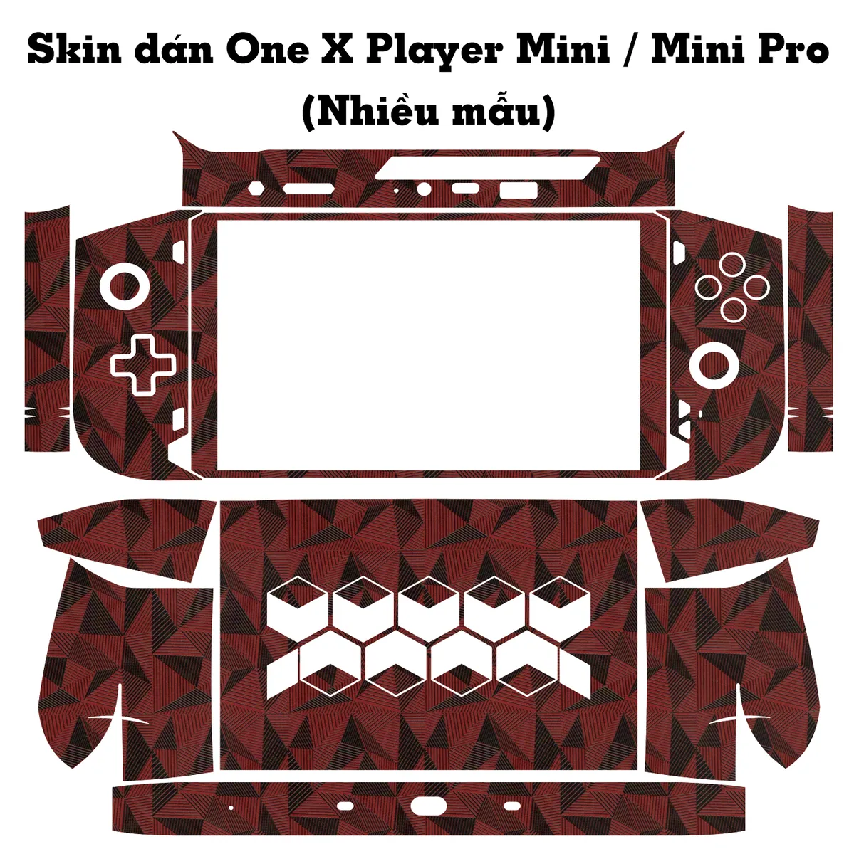 One X Player Mini: Biến Hóa Đầy Cảm Hứng Với Miếng Dán Skin Thời Thượng skin dan one x player mini pro